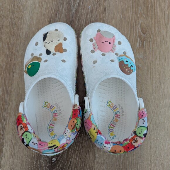 Squishmallows Crocs - Kids Size 4 - Picture 1 of 4